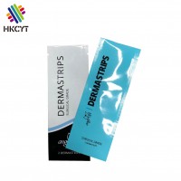 Custom printing 3 side heat sealed ziplock resealable small plastic packaging bags